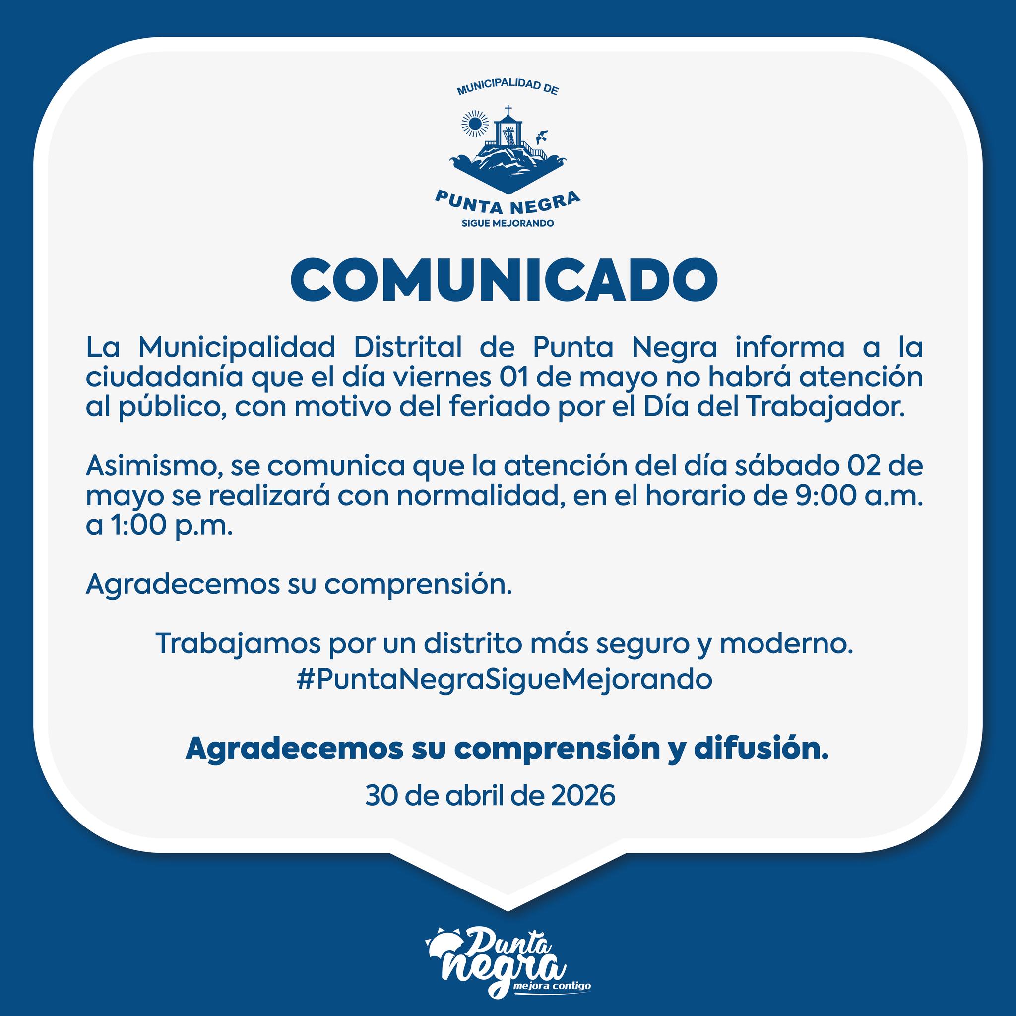 Comunicado 015